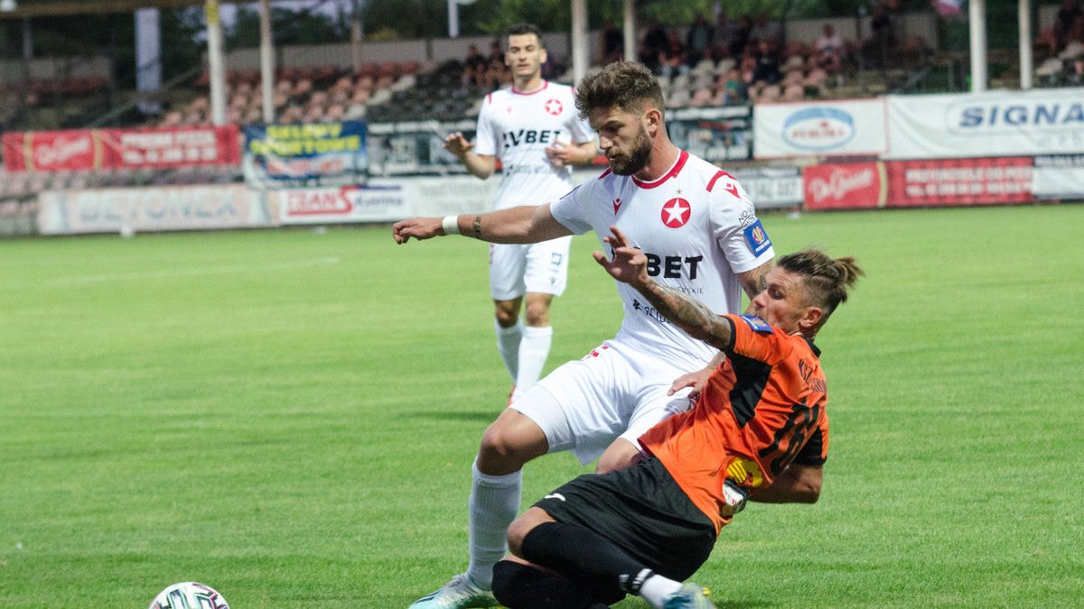 WP SportoweFakty / Rafał Soboń / Na zdjęciu: Jean Carlos Silva oraz Tomasz Persona