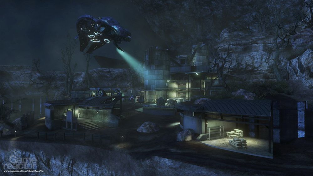 Trochę krajobrazów z Halo: Reach