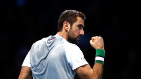 Finały ATP World Tour: pierwszy trzysetowy mecz turnieju. Marin Cilić wygrał z Johnem Isnerem