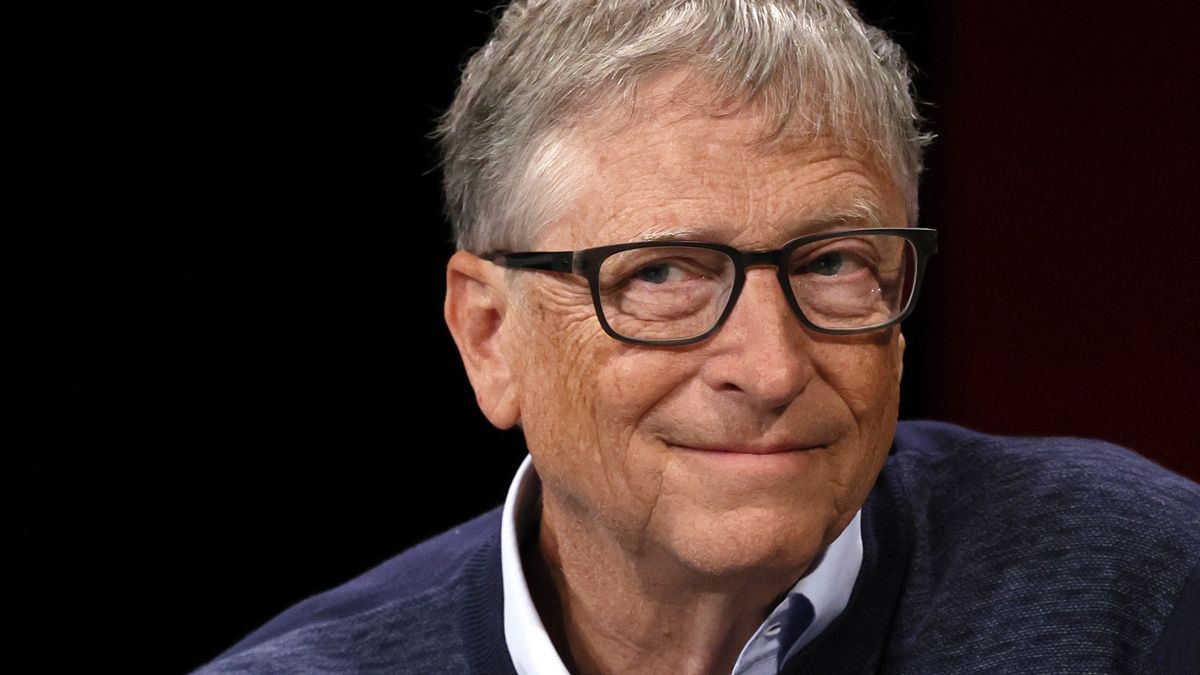 NEW YORK, NEW YORK - JUNE 07: Bill Gates speaks onstage at the TIME100 Summit 2022 at Jazz at Lincoln Center on June 7, 2022 in New York City. (Photo by Jemal Countess/Getty Images for TIME)