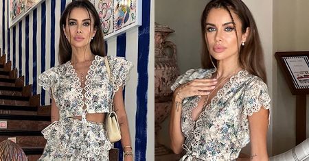 Natalia Siwiec w "pięknej stylówce" za około 18 tysięcy złotych. Podobne sety można kupić za grosze (ZDJĘCIA)