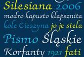 Powstała oryginalna śląska czcionka oparta na historycznych wzorach