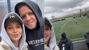 Szczęsny wybrał się na mecz. Zobacz, komu kibicował