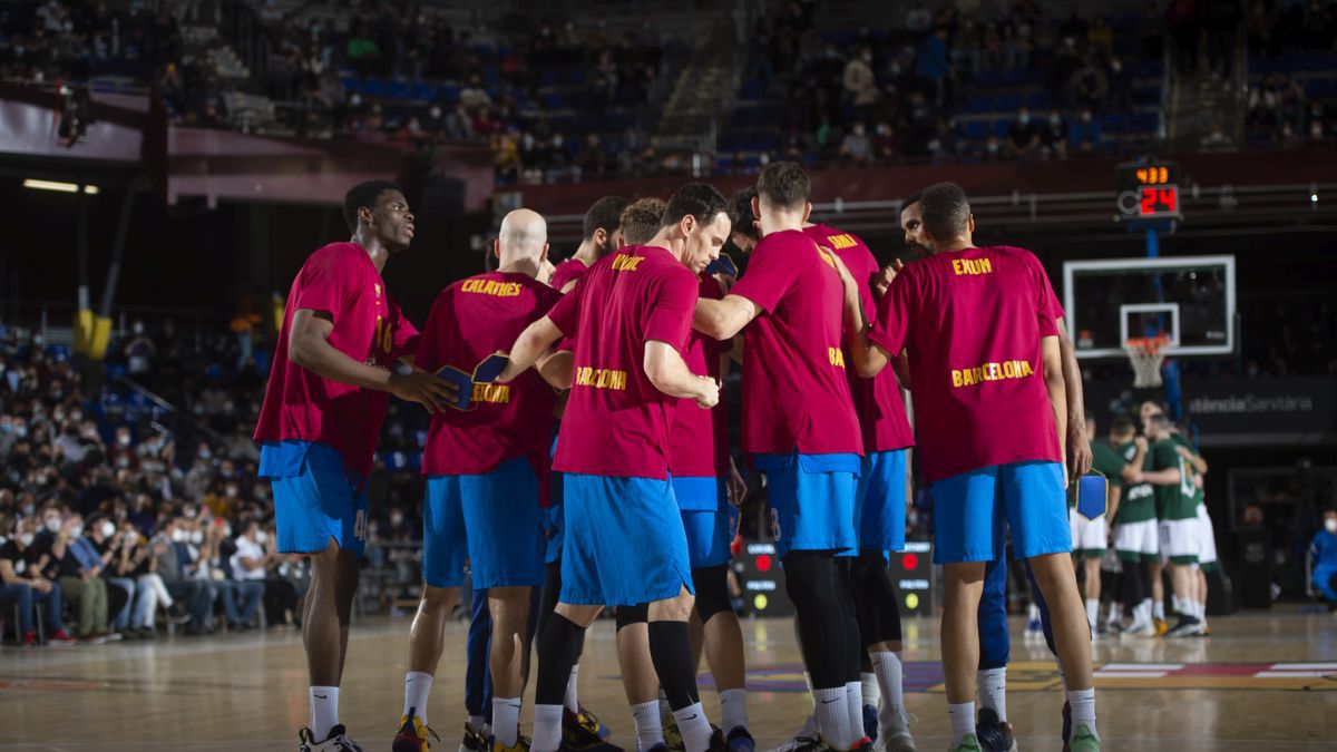 Zdjęcie okładkowe artykułu: Getty Images / Rodolfo Molina/Euroleague Basketball / Na zdjęciu: koszykarze FC Barcelony