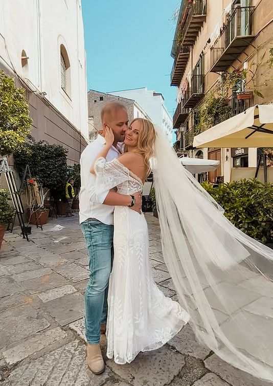 Anita Szydłowska i Adrian Szymaniak