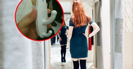 Nie rozbieraj się, gdy zauważysz taki wieszak. Od razu wyjdź i dzwoń na policję