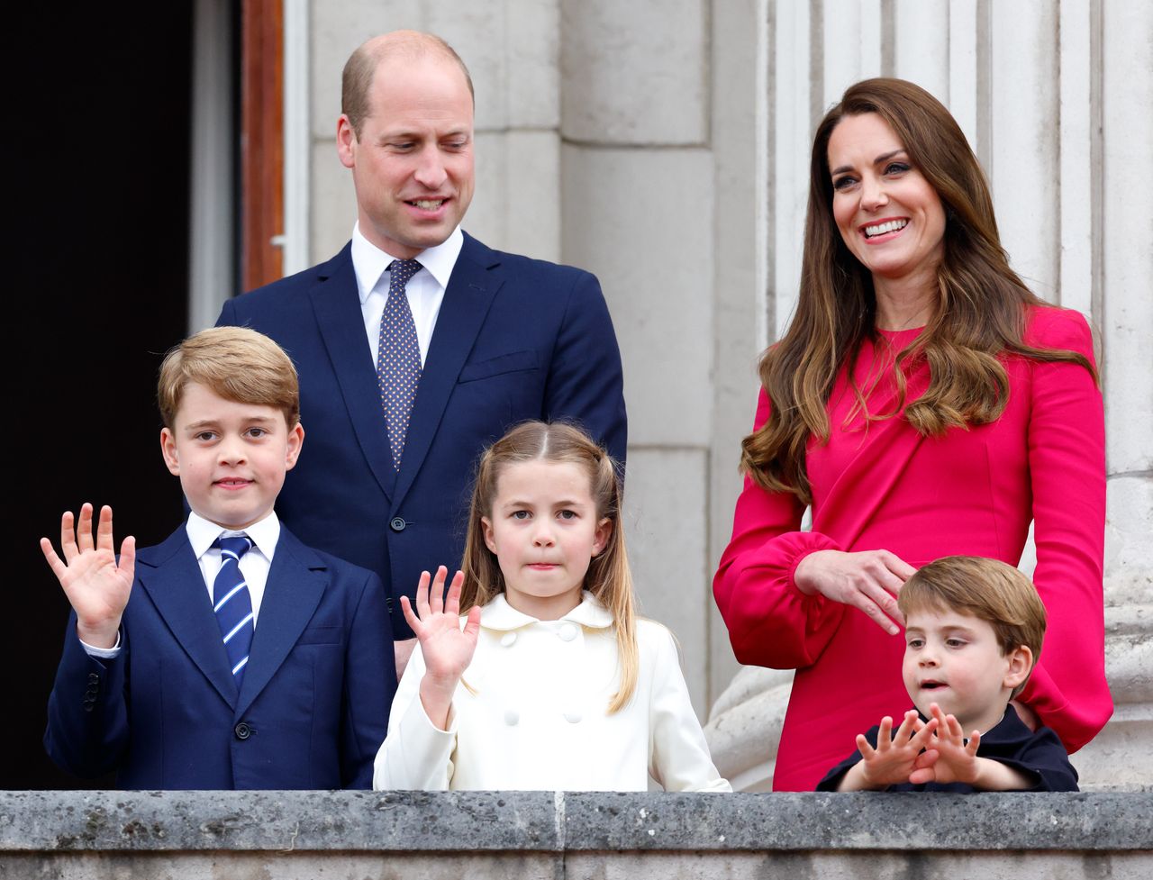 Prince William, Duchess Kate and children