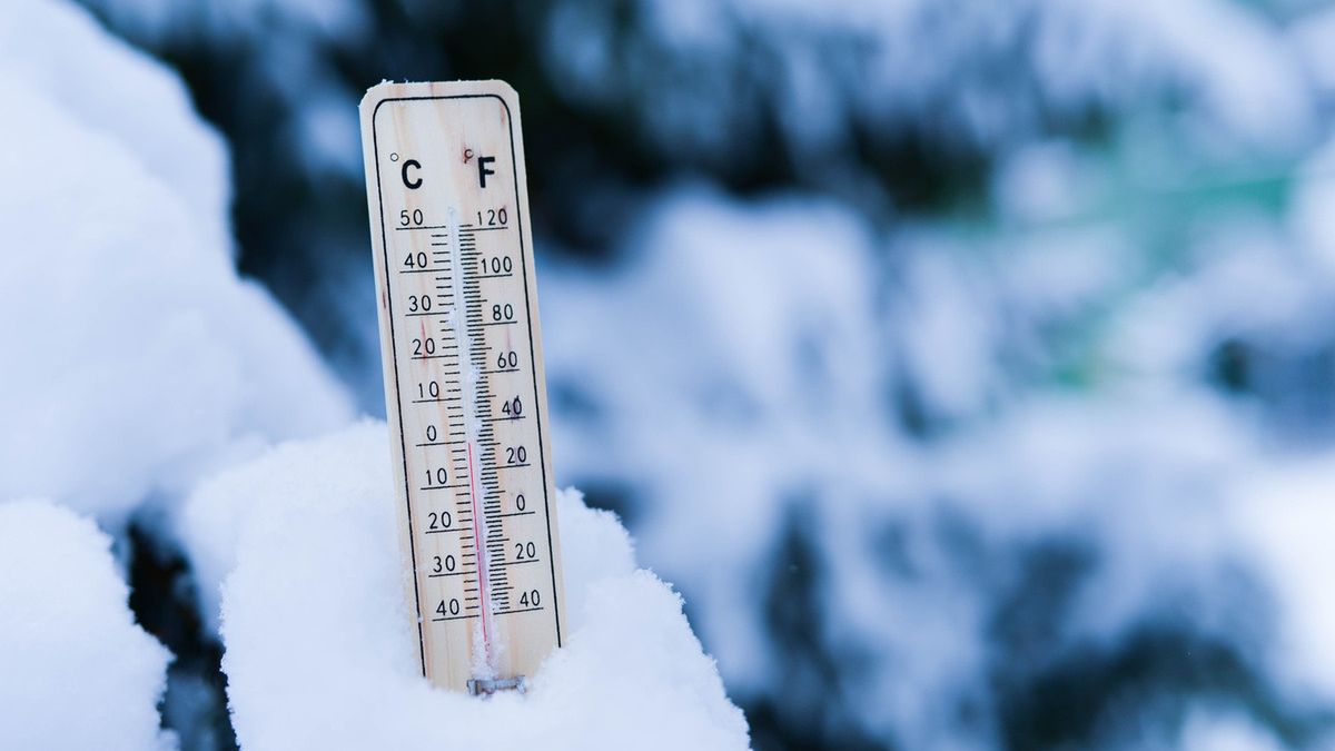 Minusowe temperatury