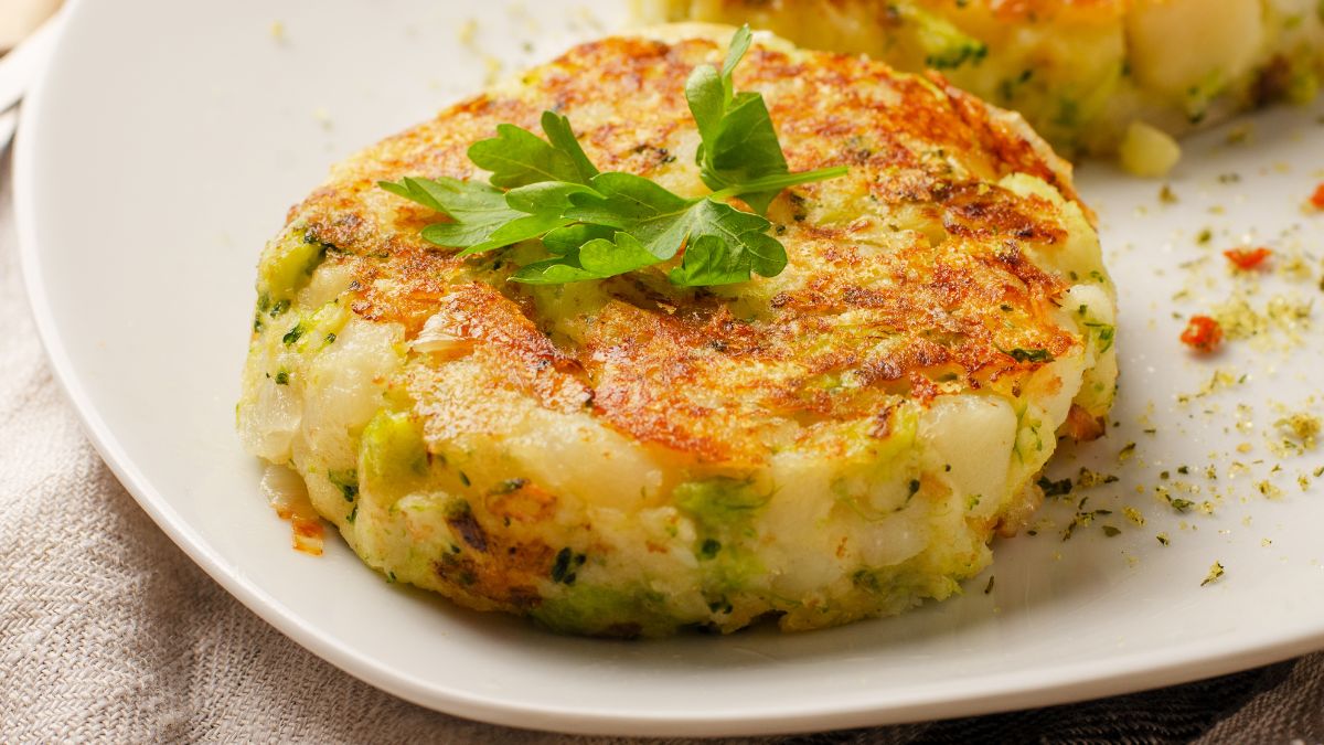 Kotlety ziemniaczano-brokułowe. Dzieci je uwielbiają!