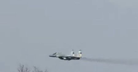 Ukraiński MiG-29 w akcji. Przenosił unikatową broń w skali świata