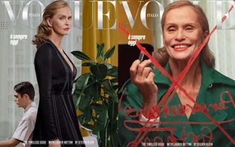 73-letnia Lauren Hutton pozuje dla "Vogue'a"