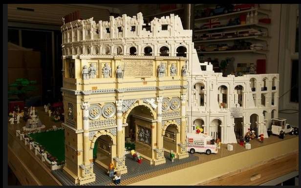 Wspaniałe Koloseum z 200 tys. klocków Lego. Kto pobije kolejny rekord? 7