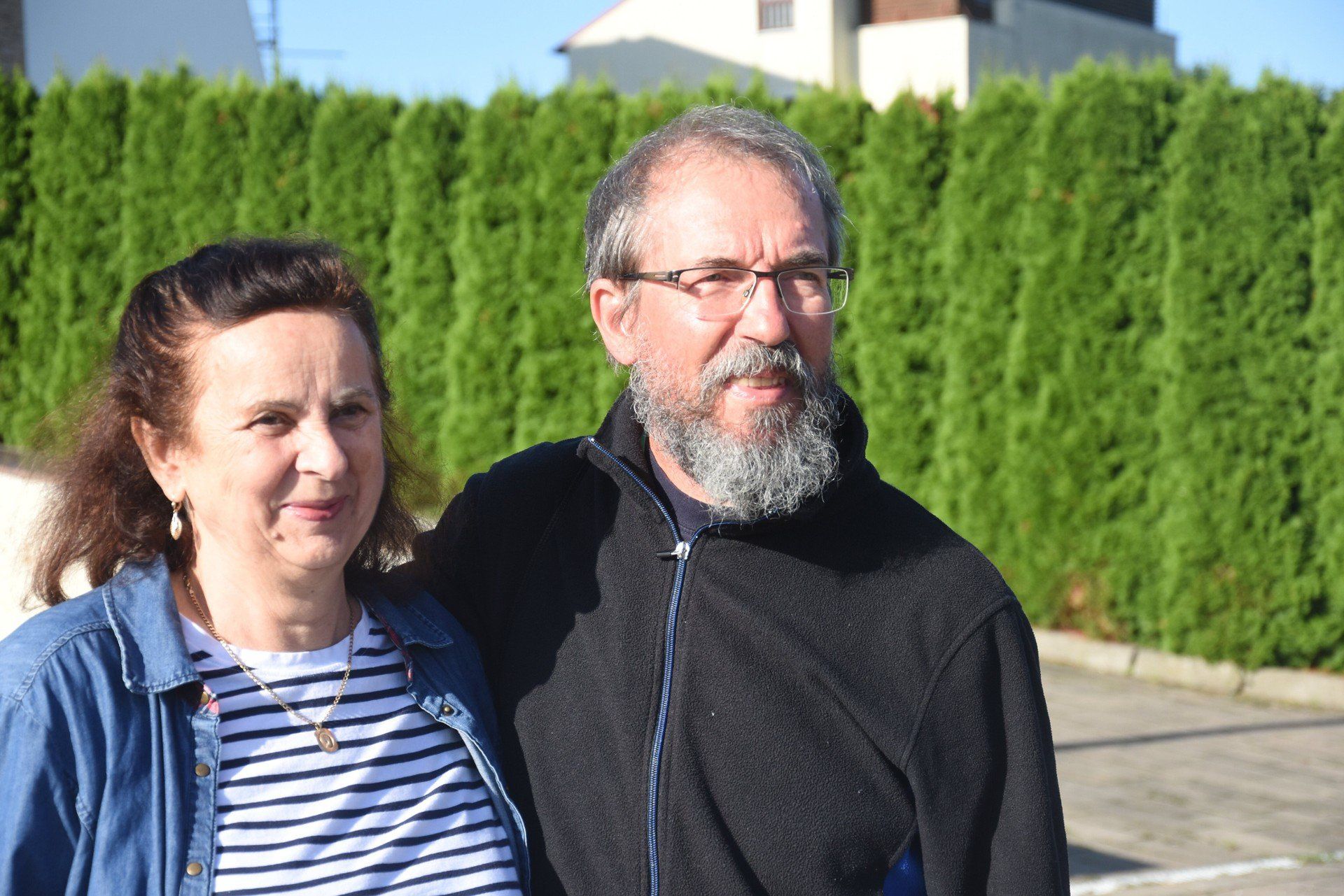 Czesław Rosicki, który od 40 lat mieszka w Szwecji po raz pierwszy uczestniczy w Szczecińskiej Pieszej Pielgrzymce na Jasną Górę.
