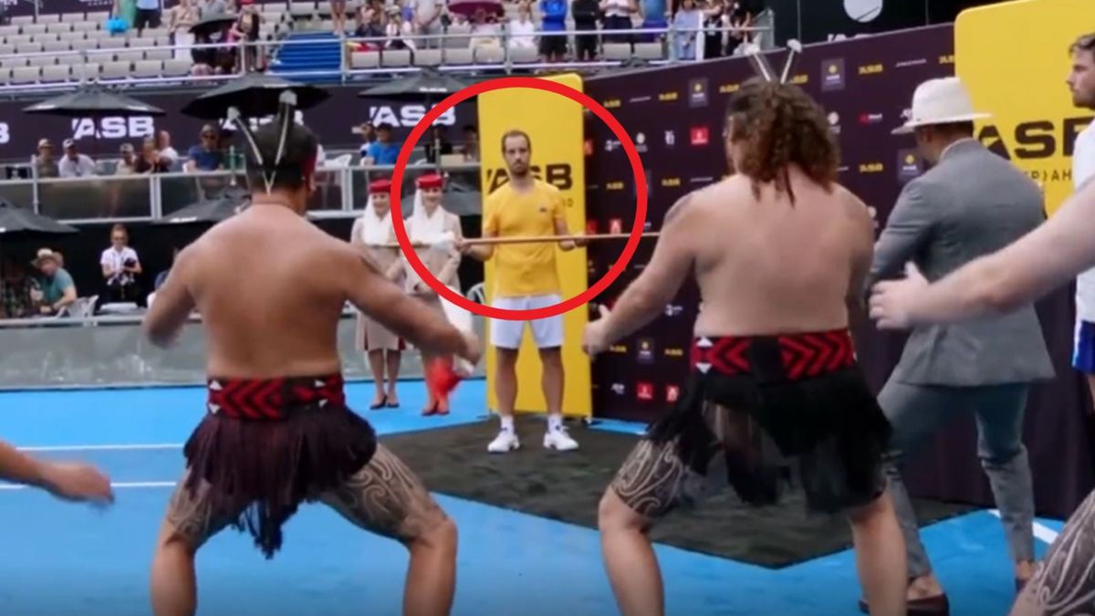 Twitter / Eurosport Polska / Richard Gasquet otrzymał specjalną nagrodę