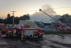 Płonie wysypisko śmieci. "Mieszkańcy mają zamknąć okna i drzwi"