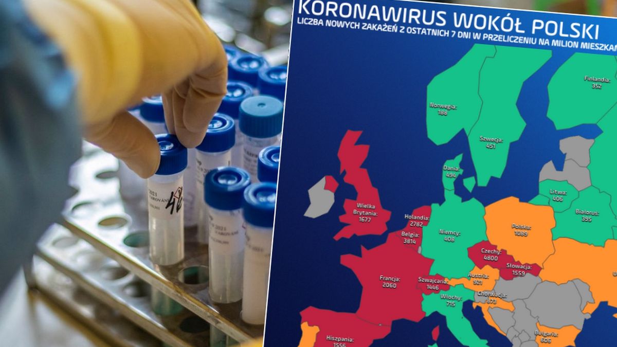 Wirus bije rekordy w całej Europie