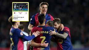 FC Barcelona bliżej tytułu. Media zachwycone