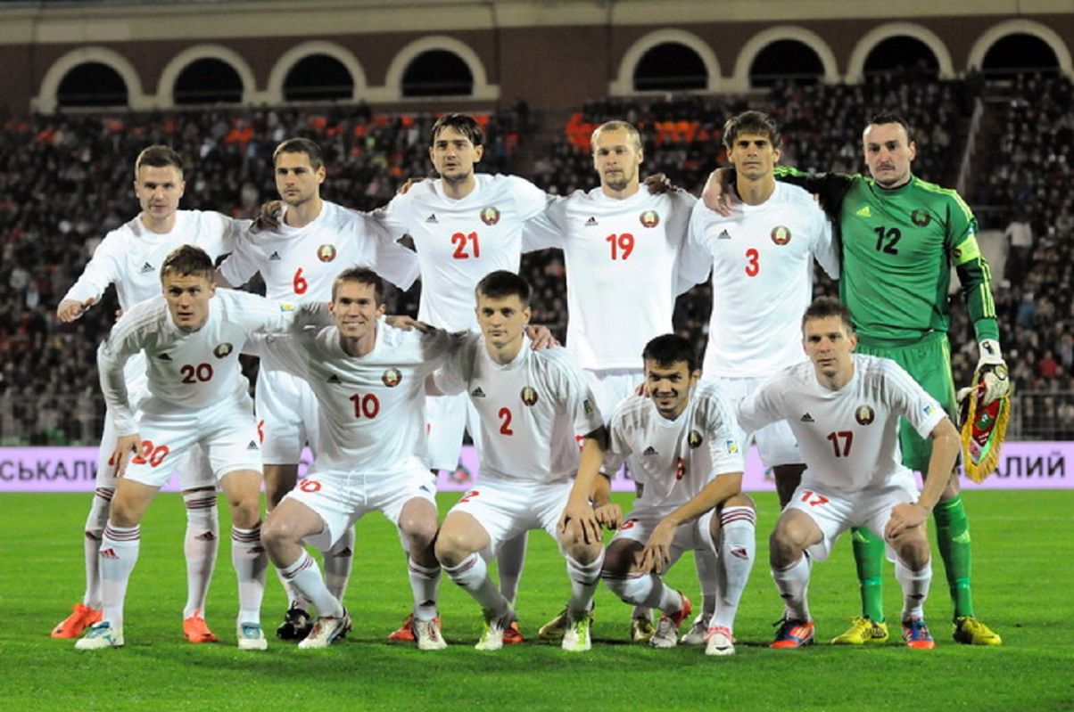 Belarus national team at the qualifications for Euro 2014
