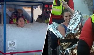 Polka ustanowiła rekord świata. Spędziła w lodzie ponad trzy godziny