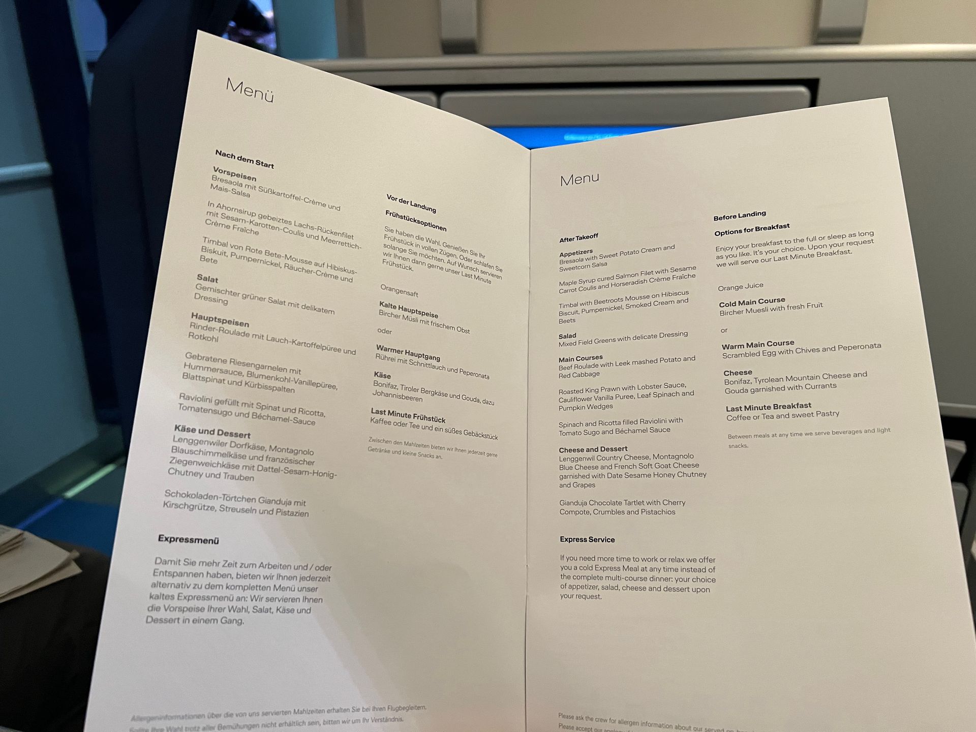 Klasa biznes Lufthansy