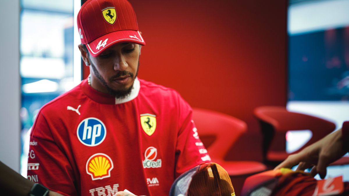 Materiały prasowe / Ferrari / Na zdjęciu: Lewis Hamilton
