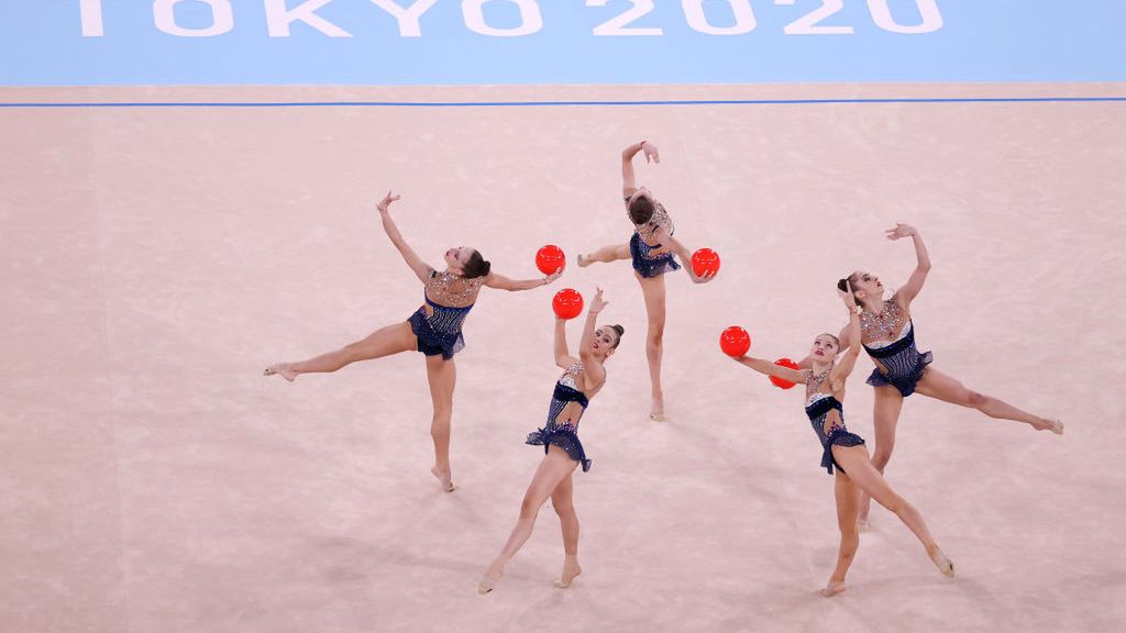 Zdjęcie okładkowe artykułu: Getty Images / Laurence Griffiths / Na zdjęciu: bułgarskie gimnastyczki