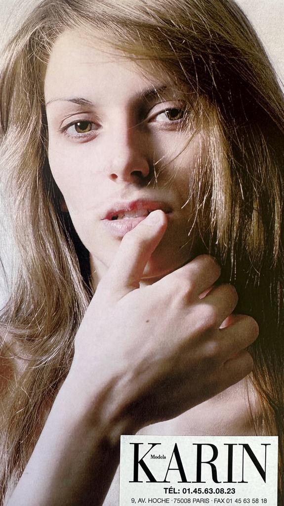 Monika Goździalska jako początkująca modelka