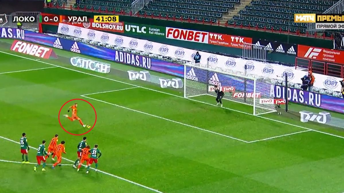 gol Rafała Augustyniaka