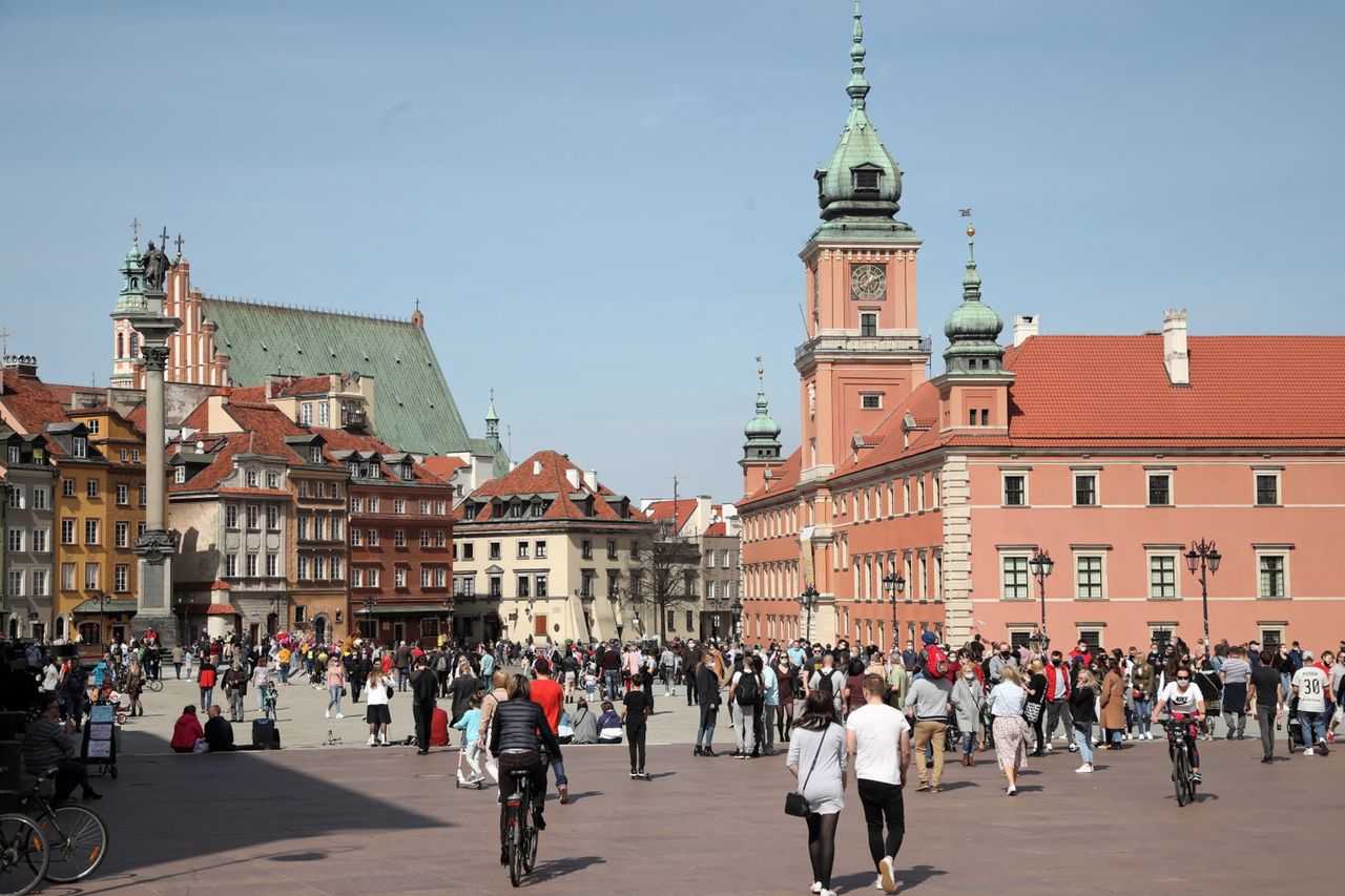 Warszawa. W poniedziałek w stolicy zaświeci słońce