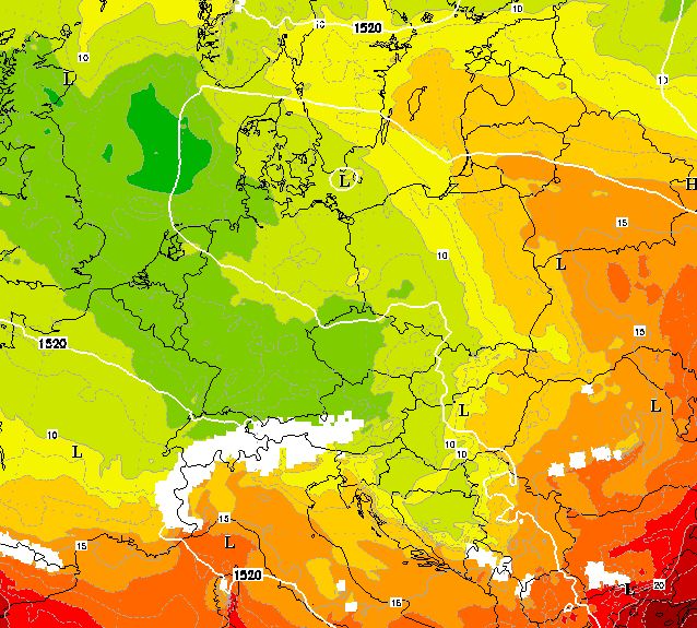 Pogoda. Początek lipca z chmurami