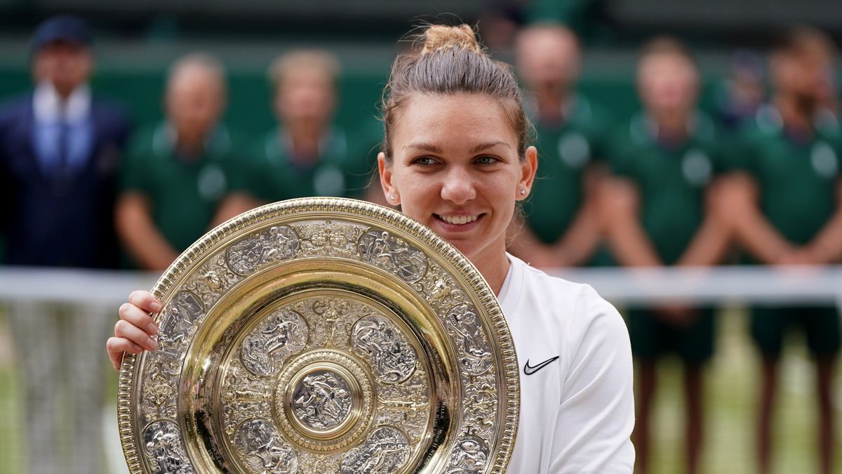 PAP/EPA / NIC BOTHMA / Na zdjęciu: Simona Halep, mistrzyni Wimbledonu 2019