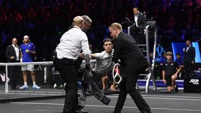 Dramat na korcie w Londynie