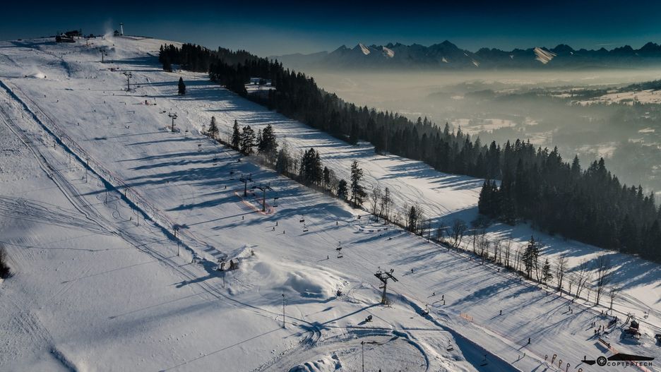 Ośrodek GrapaSki z Czarnej Górze oferuje piękne widoki