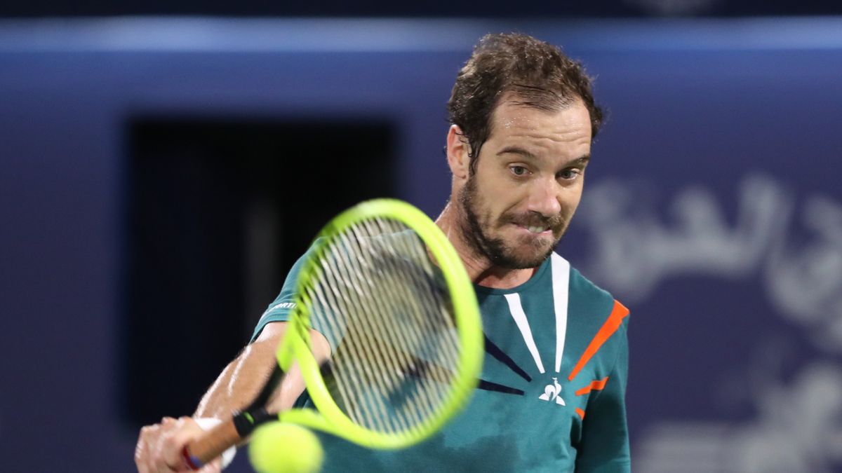 PAP/EPA / ALI HAIDER / Na zdjęciu: Richard Gasquet