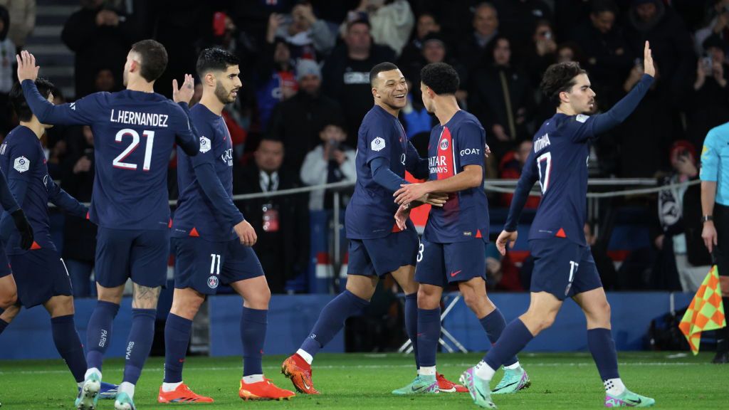 Getty Images / Xavier Laine / Na zdjęciu: piłkarze Paris Saint-Germain