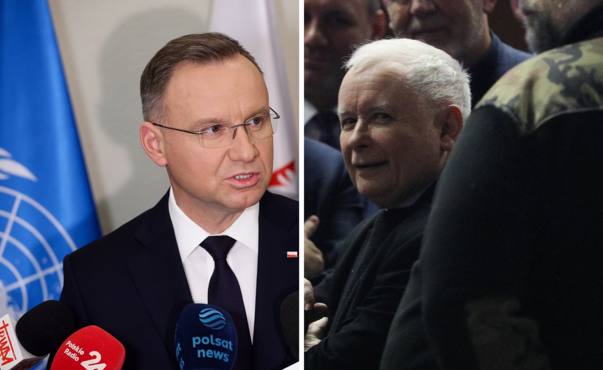 Andrzej Duda i Jarosław Kaczyński