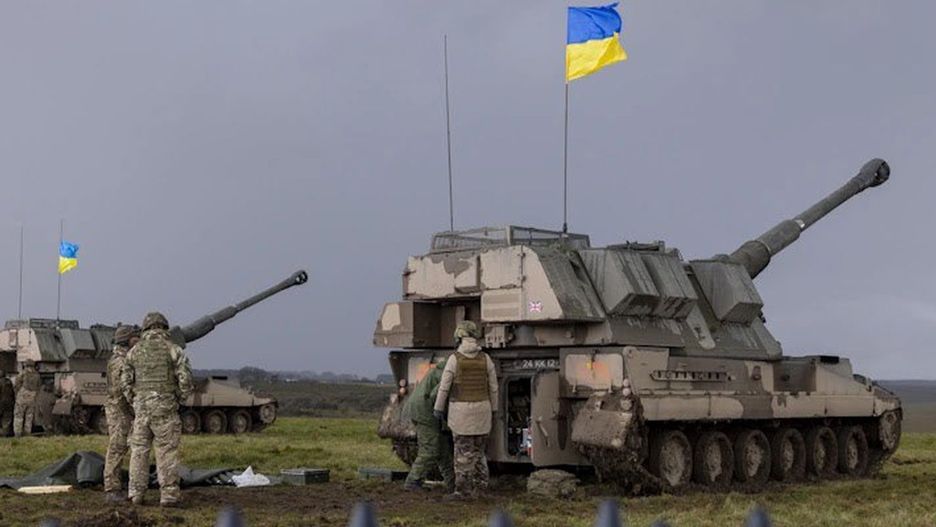 AS-90 w Ukrainie, zdjęcie ilustracyjne