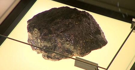 Największa na świecie bryła bursztynu w Muzeum Gdańska. 68-kilogramowa bryła pochodzi z Sumatry