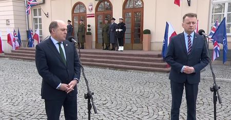 Brytyjski sekretarz obrony zapowiada wysłanie do Polski systemu obrony przeciwlotniczej