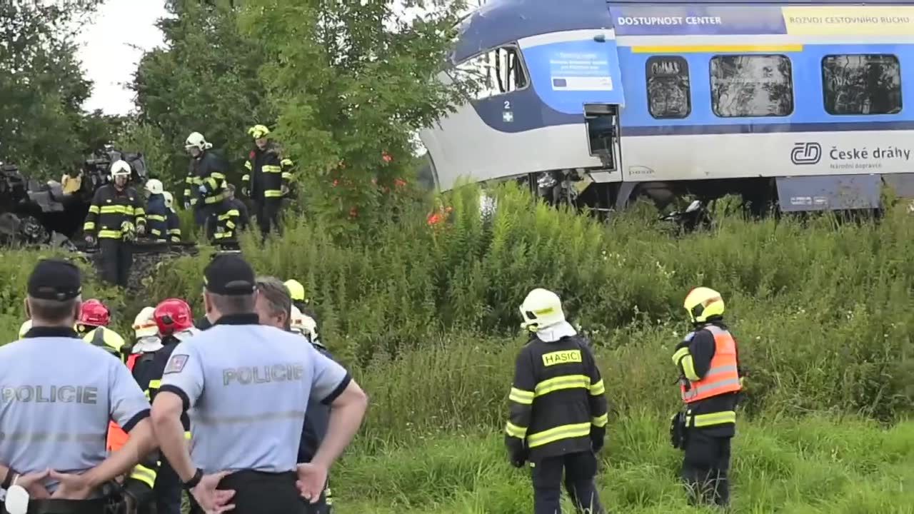 Zderzenie pociągów w Czechach. Ofiary śmiertelne i kilkudziesięciu rannych