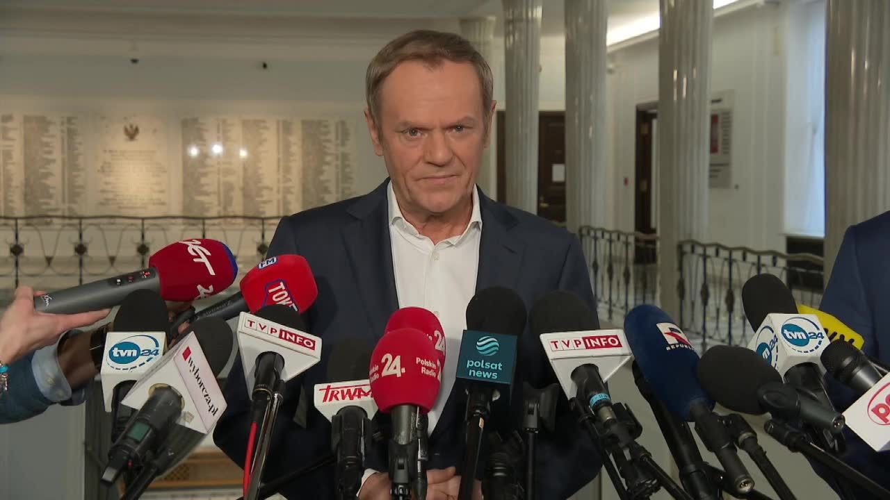 “Rząd utracił większość”. D. Tusk po odrzuceniu Lex Kaczyński