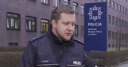 Napad nożownika na parabank w Zabrzu. Policja poszukuje sprawcy.