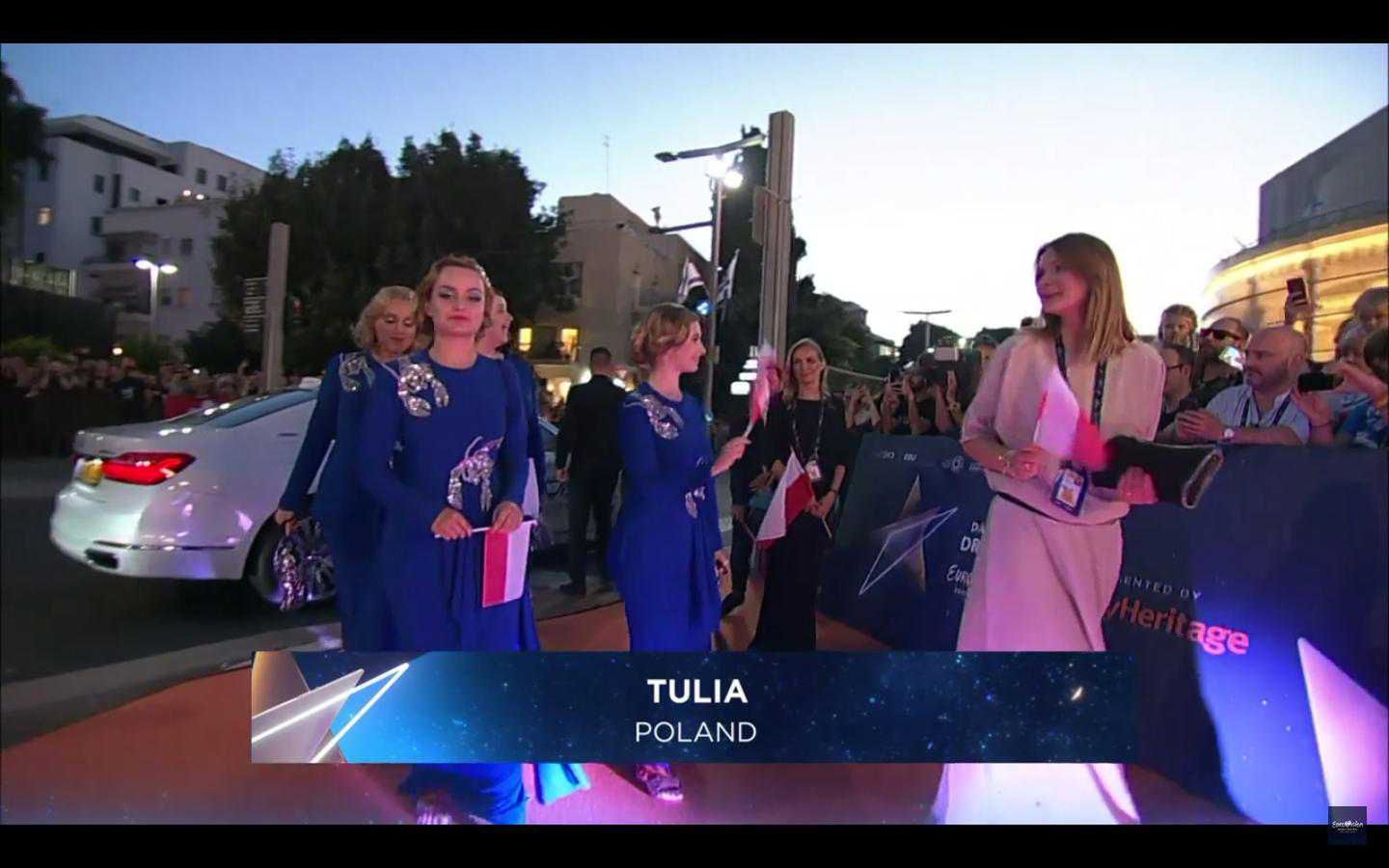 Tulia na ceremonii otwarcia Eurowizji 2019