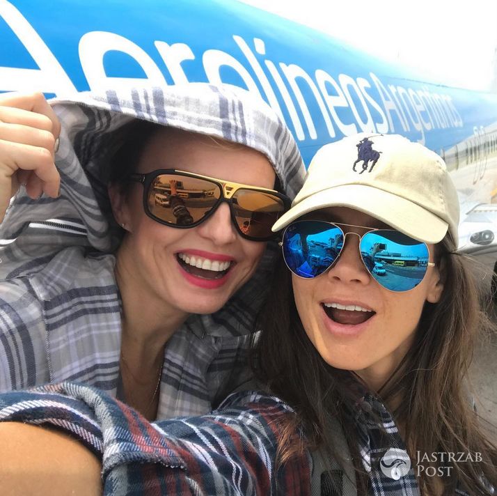 Katarzyna Sokołowska i Kinga Rusin w Buenos Aires - Instagram