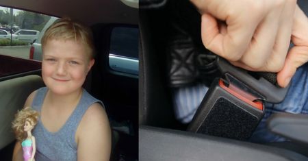 Mama ostrzega. Przez pasy jej córka miała poważne obrażenia