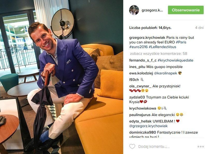 Grzegorz Krychowiak ma dwa samochody