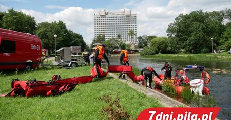 Akcja strażaków na pilskiej Gwdzie – FOTO