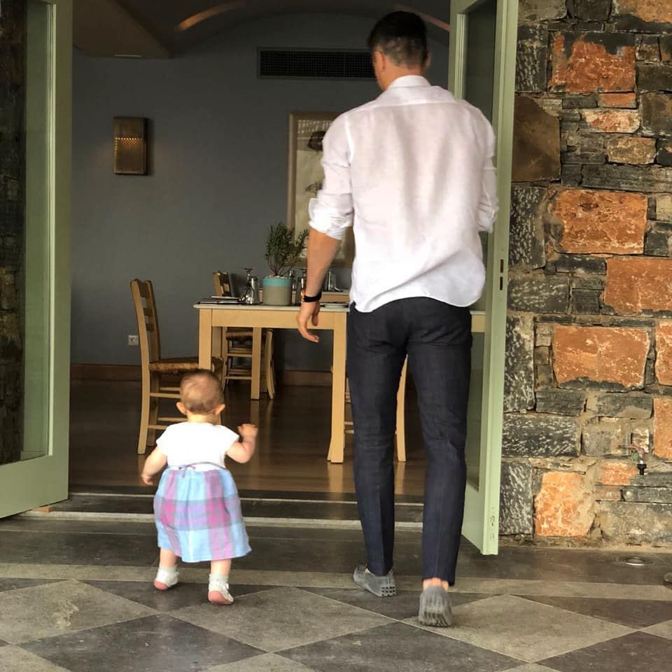 Robert Lewandowski z Klarą świętują Dzień Dziecka
