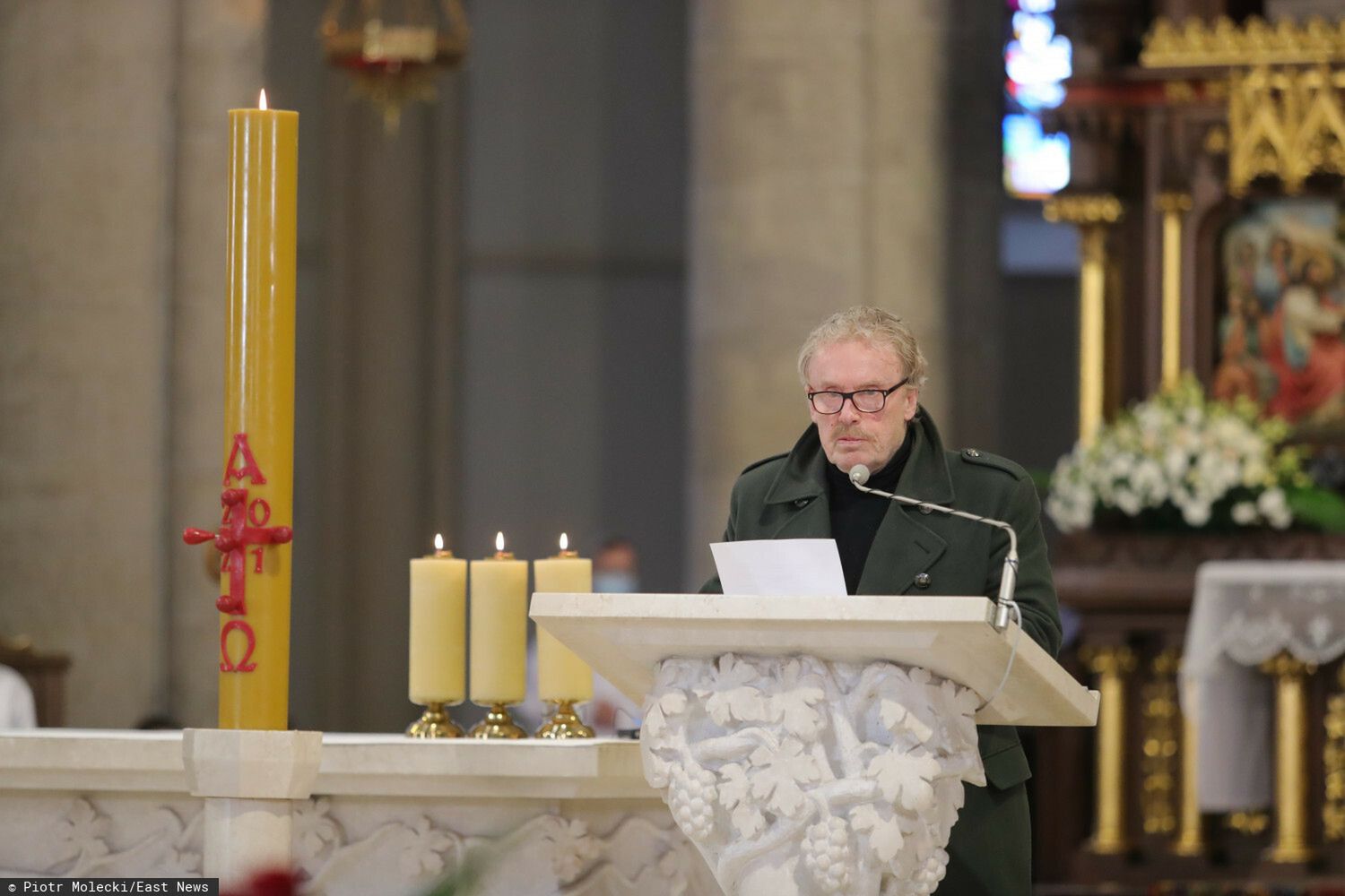 Daniel Olbrychski – pogrzeb Krzysztofa Krawczyka