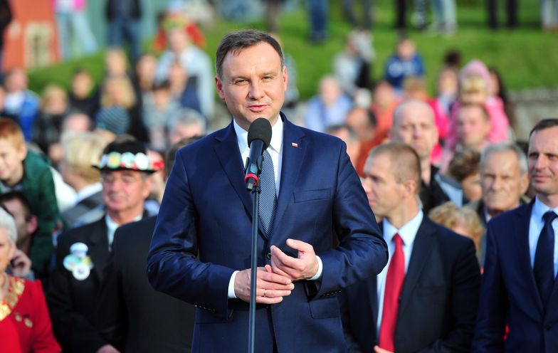 Prezydent Andrzej Duda.